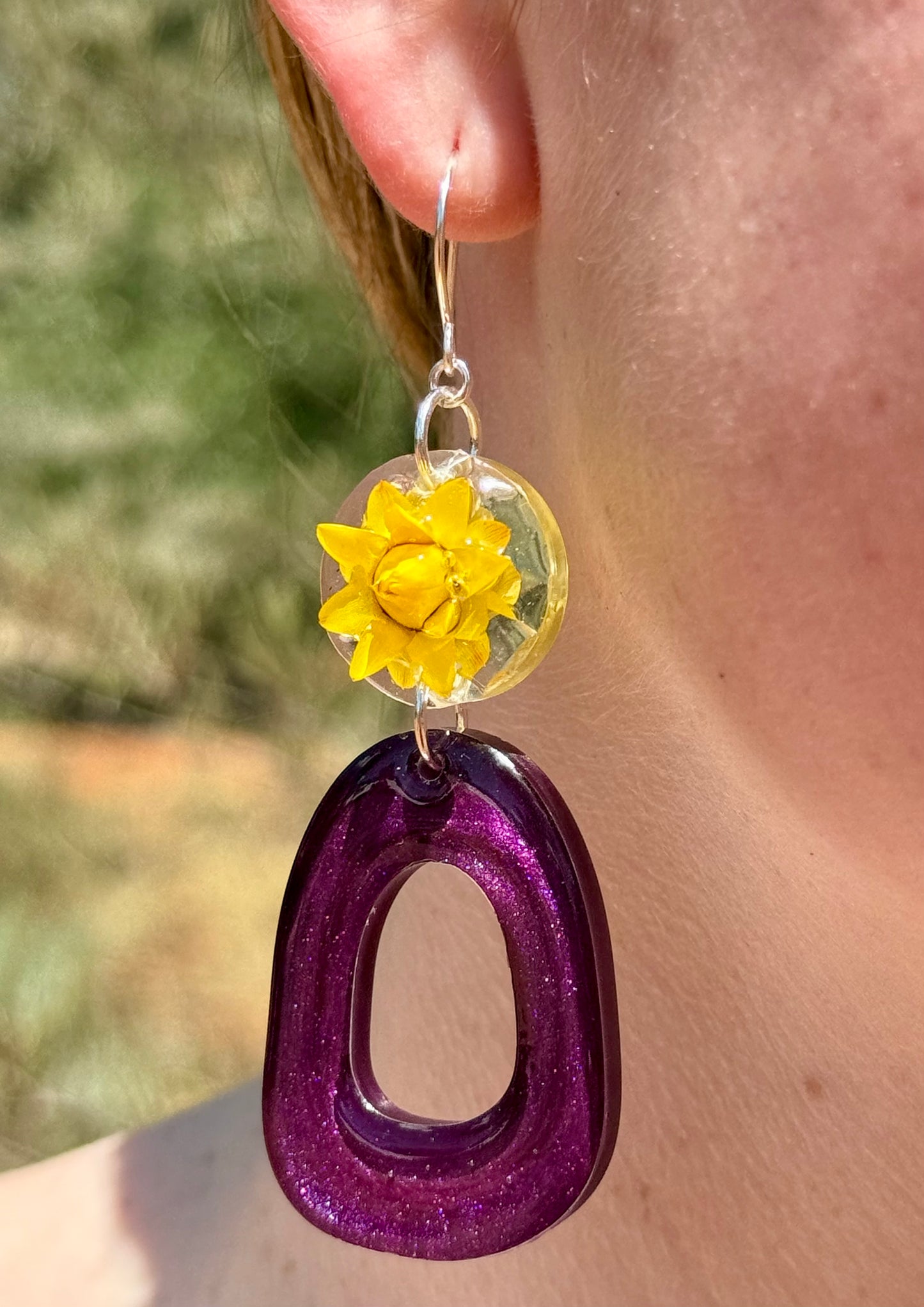 Golden Everlasting Shimmer Earrings